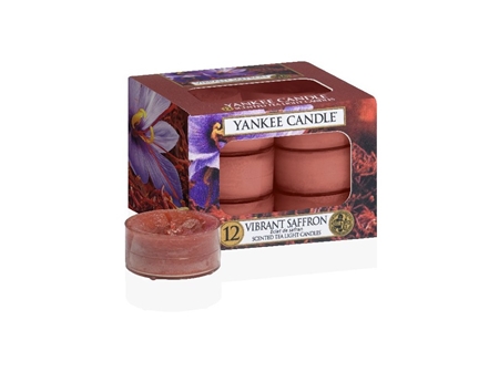 Scented tea candles Yankee Candle VIBRANT SAFFRON